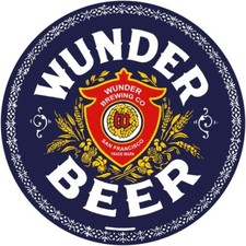 Wunder Beer 1907 Greetings Advertisement on Wood Pallet Sign, Wunder Brewing Co San Francisco — listing 5