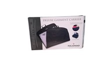 Ricardo Beverly Hills Air Cruiser Garment Bag - Black Trimmed in Brown